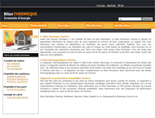 Tablet Screenshot of bilan-thermique-28.fr